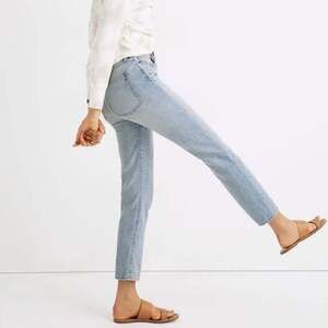 Madewell The Curvy Perfect Vintage Jeans Fitzgerald Wash Size 23